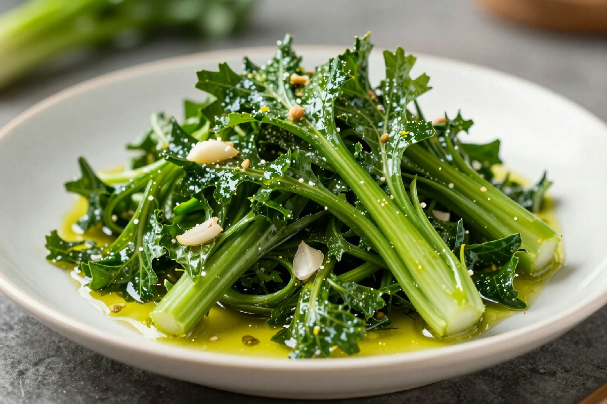 Cicoria saltata: un contorno semplice, gustoso e veloce da preparare per ogni occasione