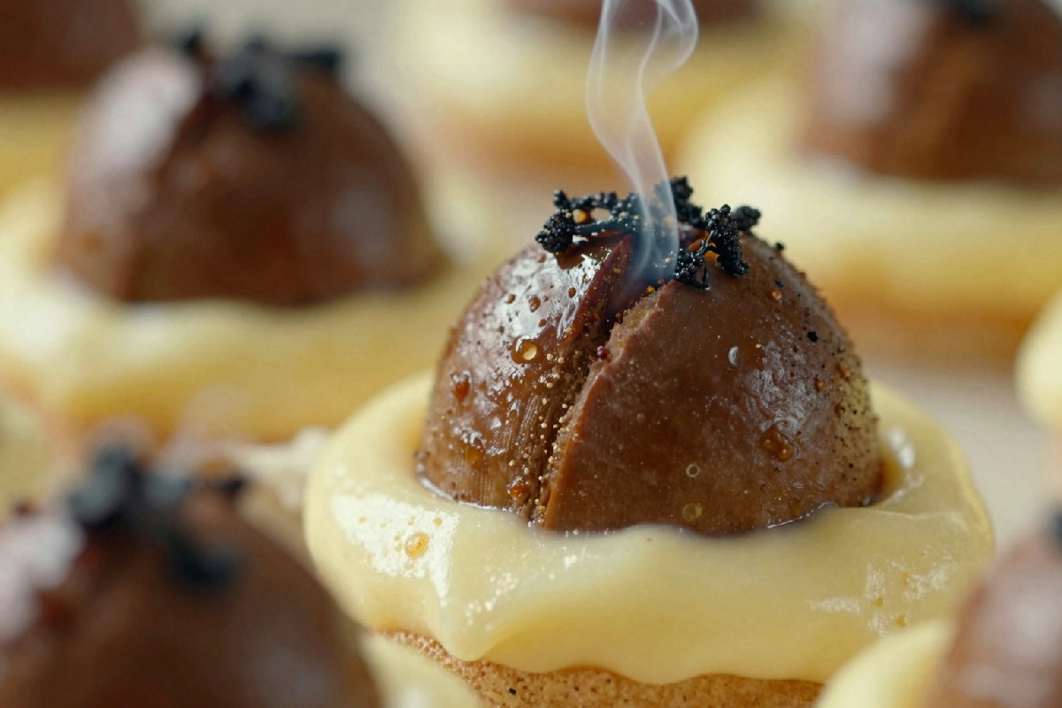 Unione perfetta tra dolce e affumicato: la ricetta che esalta la crema di marroni e mascarpone